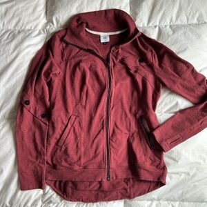 CAbi Dusty Rose Zip-Up Hoodie